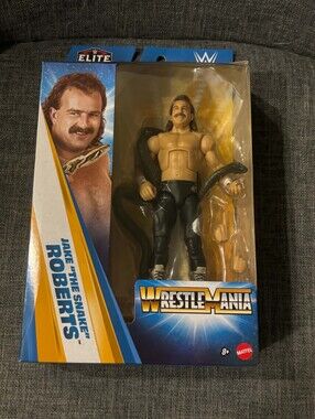 Jake The Snake Roberts WWE Elite Collection Wrestlemania Action Figure New